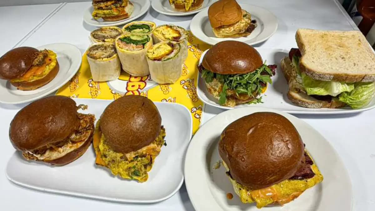 Eggs Ok catering spread